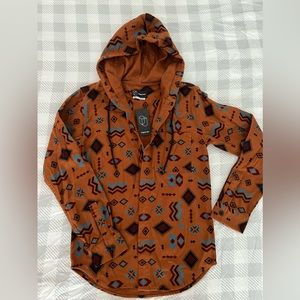 Original Use shirt with hoodie XS | Brown